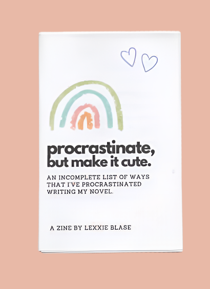 Procrastinate, but make it cute.