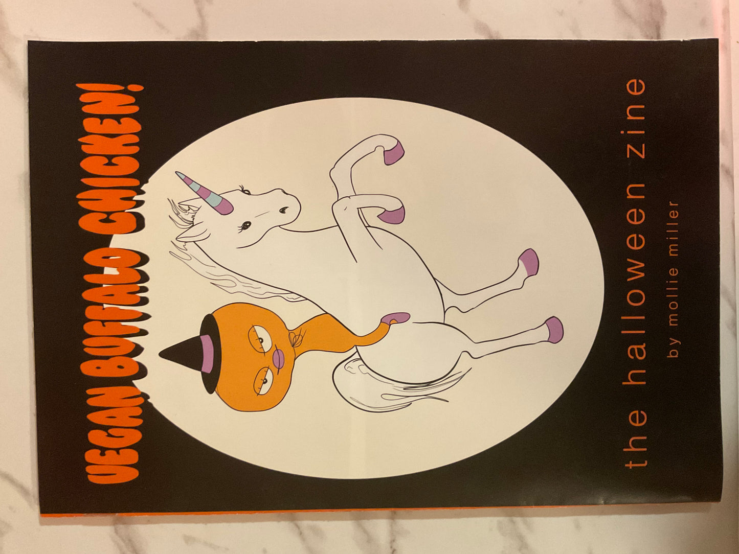 Vegan Buffalo Chicken - The Halloween Zine